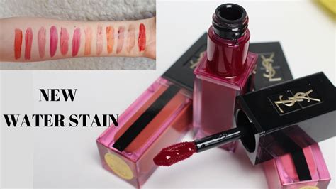 ysl beauty water tint 605 reply|YSL Water Lip Stain Swatches and Review – Escentual.